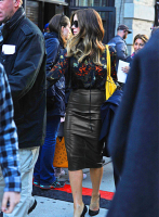 (image for) Kate Beckinsale The Only Living Boy In New York Leather Skirt