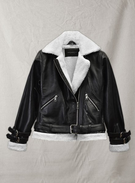 Rita Ora Leather Jacket #2
