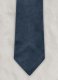 Blue Suede Leather Tie