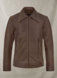 (image for) Vintage Brown Grain X Men Days of Future Past Leather Jacket