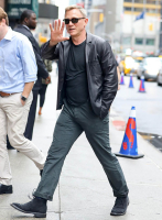 (image for) Daniel Craig Leather Blazer