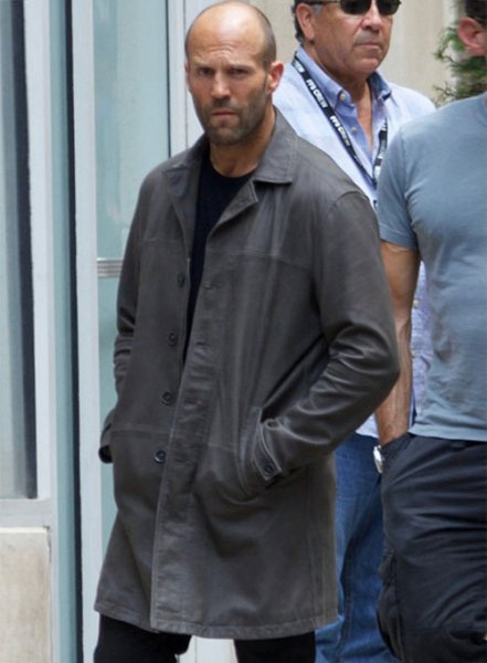 (image for) Jason Statham The Fate Of The Furious Leather Coat