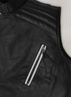 (image for) Leather Biker Vest # 345