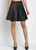 (image for) Flounced Leather Skirt - # 141
