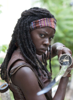 (image for) Danai Gurira The Walking Dead Leather Vest