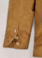 (image for) Ginger Brown Suede Leather Blazer