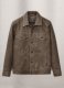 Vintage Gravel Brown Ryan Reynolds Leather Jacket #3