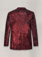 (image for) Twilight Red Medieval Leather Blazer
