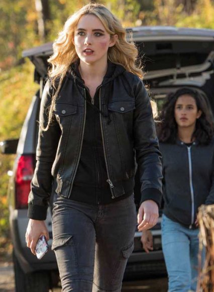 Kathryn Newton Supernatural Leather Jacket