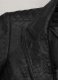 Black Ostrich Eva Mendes Ghost Rider Leather Blazer