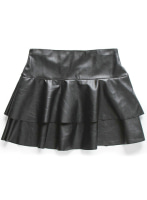 Baseball Flare Leather Skirt - # 482 : LeatherCult: Genuine Custom ...