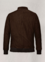 (image for) Dark Brown Suede Ryan Reynolds Leather Jacket