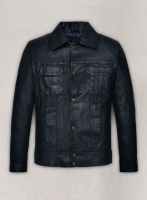 (image for) Lucas Bravo Emily In Paris Leather Jacket