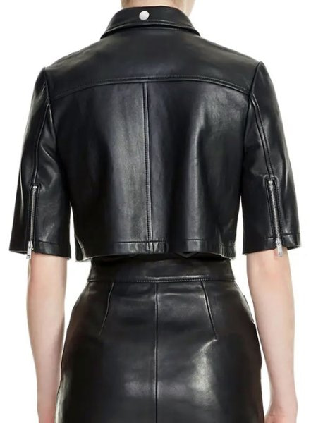 (image for) Katie Stevens The Bold Type Leather Jacket