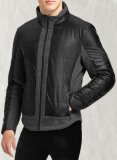 Tweed Leather Combo Jacket # 643