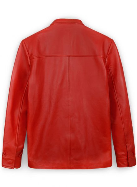 (image for) Red Elvis Presley Speedway Leather Jacket