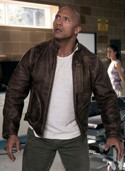 (image for) Rampage Dwayne Johnson Leather Jacket