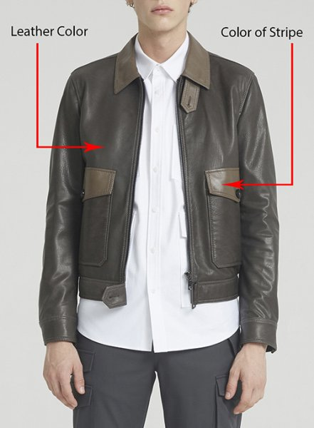 Leather Jacket # 1003