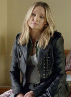 Veronica Mars Kristen Bell Brown Leather Jacket - The Movie Fashion