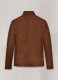 Light Weight Unlined Brown Leather Shirt
