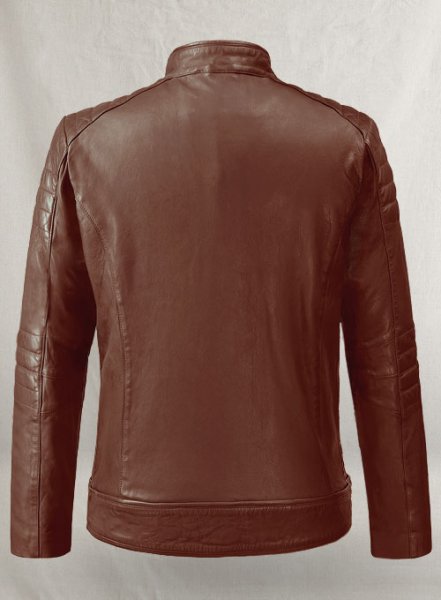 (image for) Firefly Moto Tan Biker Leather Jacket