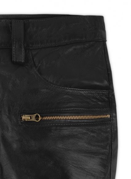 Leather Biker Jeans - Style # 512 Leather Biker Jeans - Style # 512