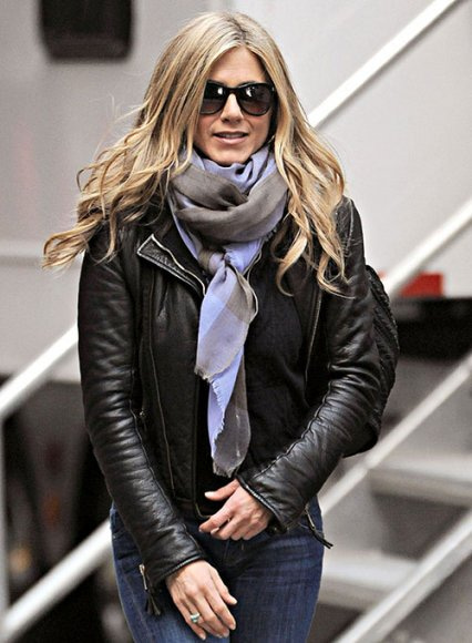 205  Kylie Jenner Black Leather Jeans Street Style Autumn Winter