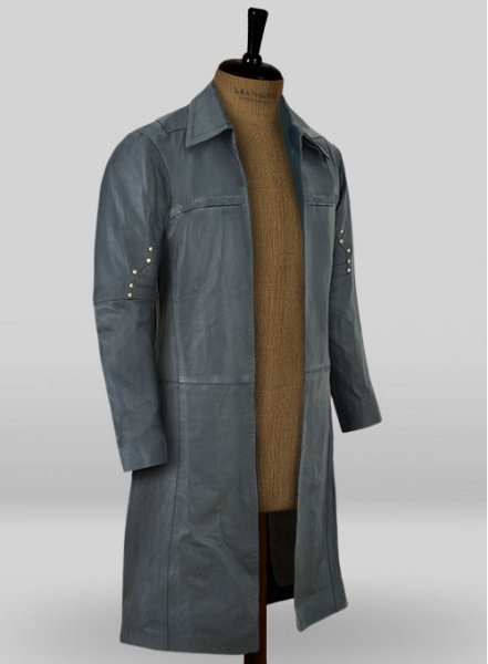 (image for) Idris Elba The Dark Tower Leather Long Coat