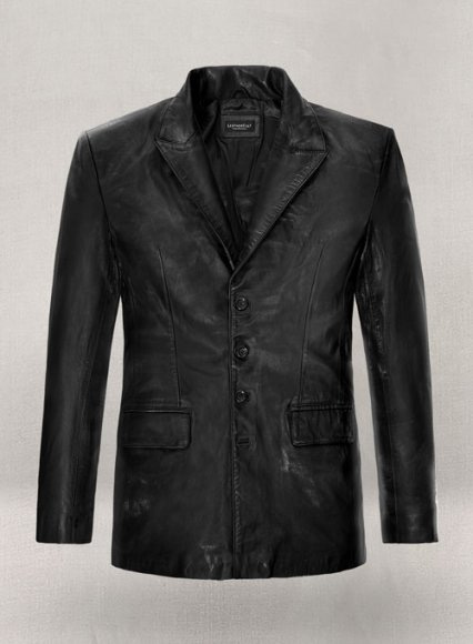 Leather Blazers - Men's Custom Black, Brown Leather Blazers & Jackets