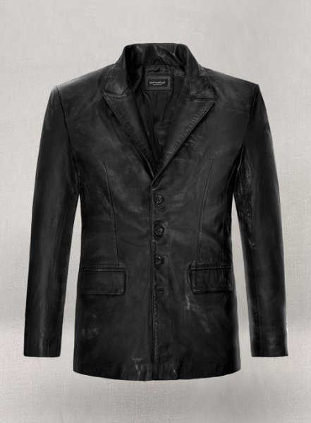 (image for) Jim Carrey Leather Blazer