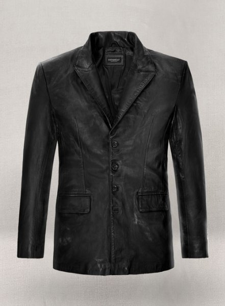 Jim Carrey Leather Blazer : LeatherCult: Genuine Custom Leather ...