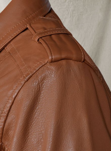 (image for) Log Cabin Brown Leather Jacket # 267