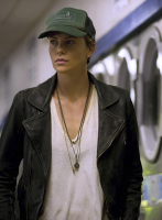 (image for) Charlize Theron Dark Places Leather Jacket