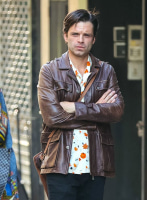 (image for) Sebastian Stan A Different Man Leather Jacket