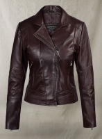 (image for) Katie Holmes Leather Jacket