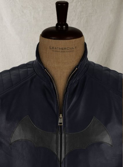 (image for) Batman Begins Christian Bale Leather Jacket