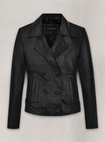 (image for) Jennifer Lawrence Leather Jacket