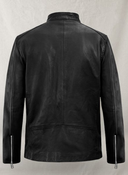 Motorad Black Biker Leather Jacket