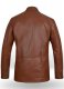 Tan Brown Daniel Craig Leather Blazer
