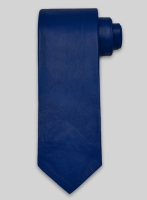 (image for) Rich Blue Leather Tie