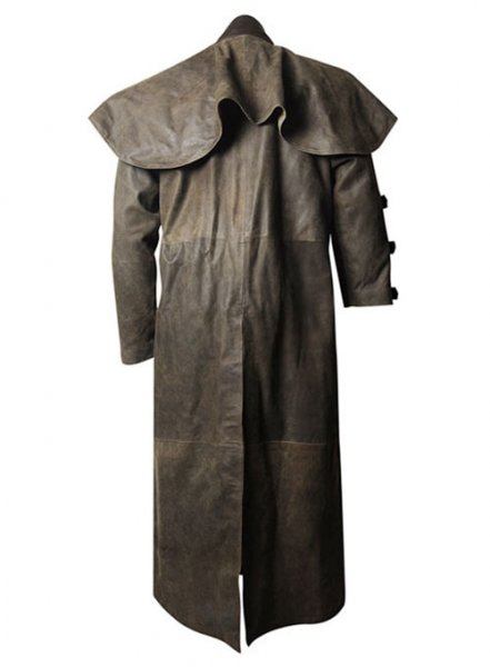 Hellboy Leather Duster Coat LeatherCult Genuine Custom Leather