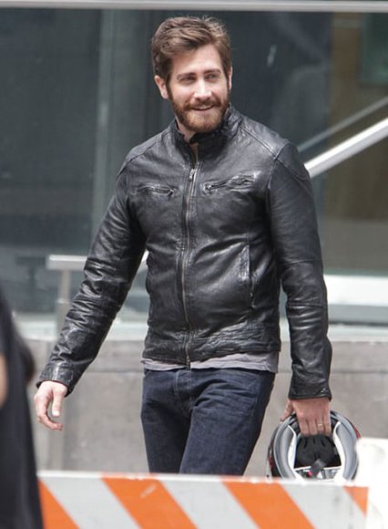 (image for) Jake Gyllenhaal Enemy Leather Jacket