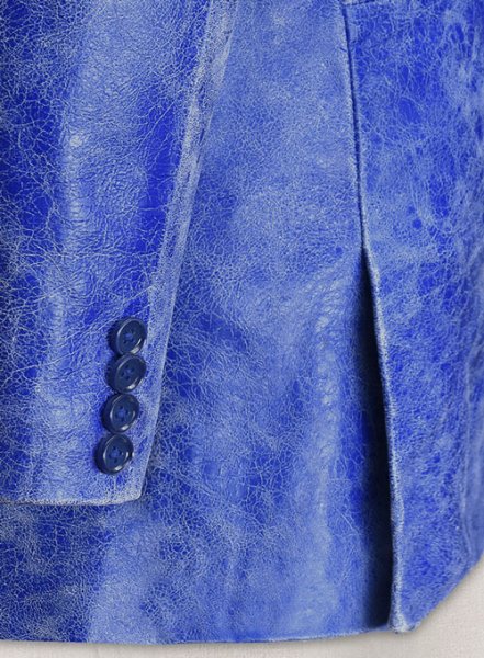 (image for) Artistic Blue Leather Suit