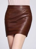 (image for) Basic Leather Skirt - # 153