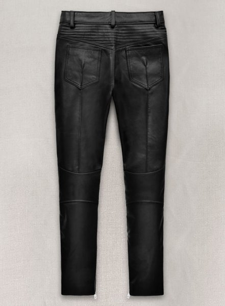 (image for) Leather Biker Jeans - Style #1
