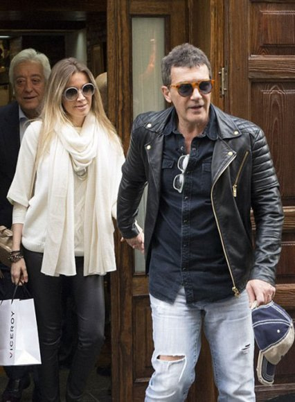 Antonio Banderas Leather Jacket #1