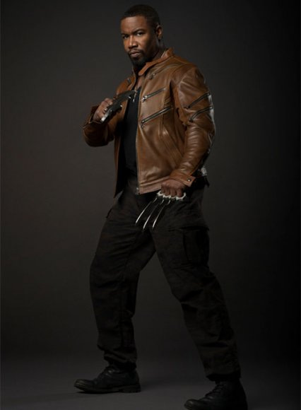 (image for) Michael Jai White Arrow Leather Jacket