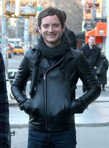 (image for) Elijah Wood Leather Jacket