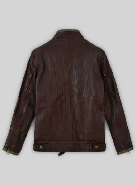Gerard Butler Leather Jacket #1