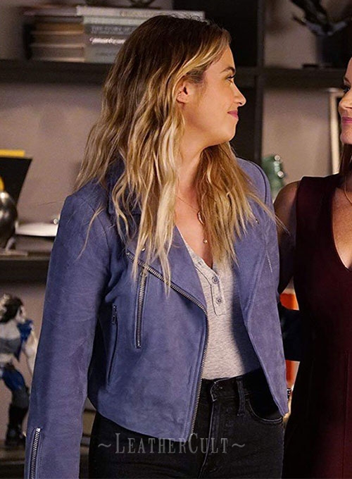 Ashley Benson Pretty Little Liars Leather Jacket #2 - Click Image to Close
